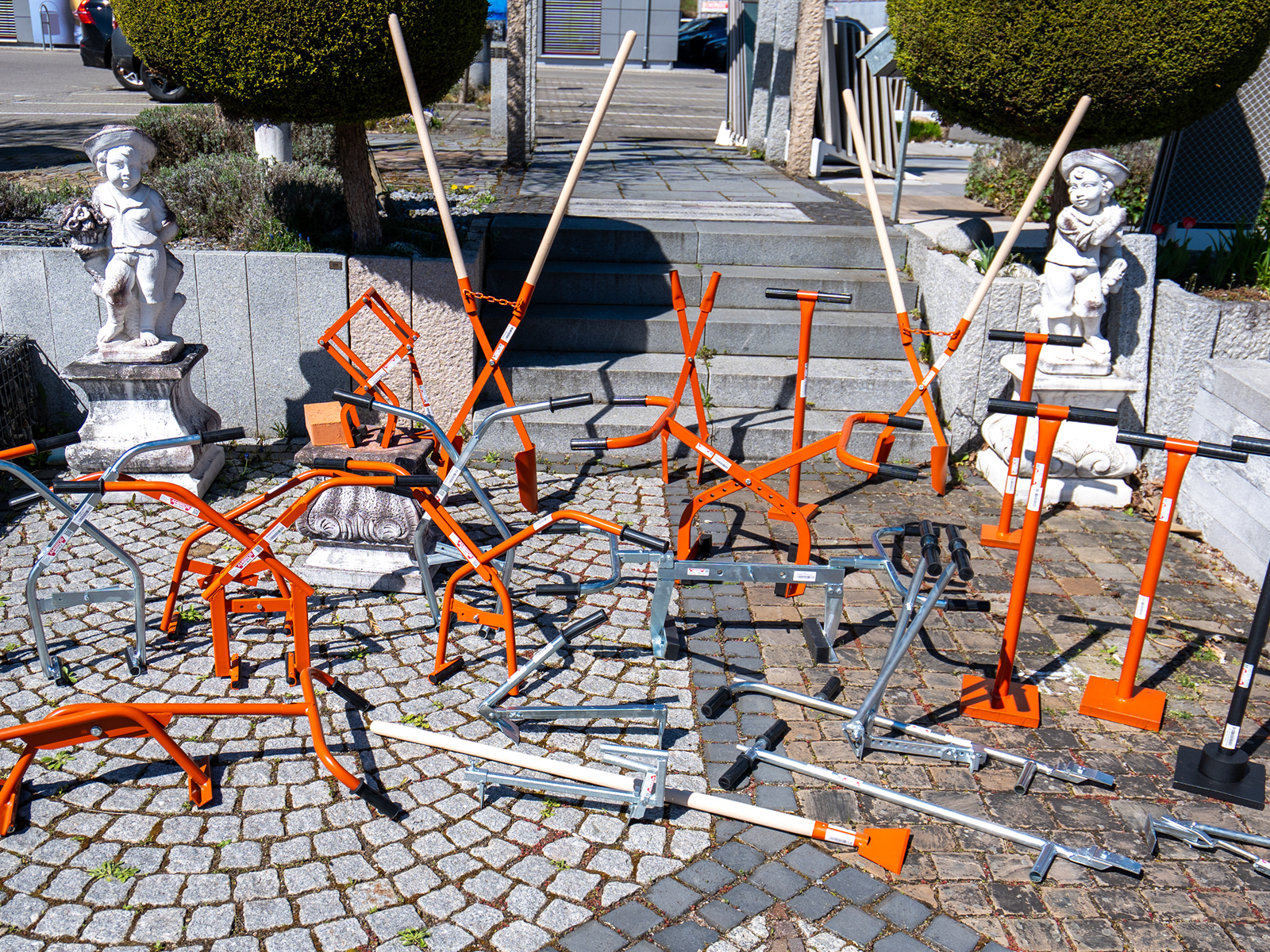 Baustellenwerkzeuge der Firma Ambros-Technik
